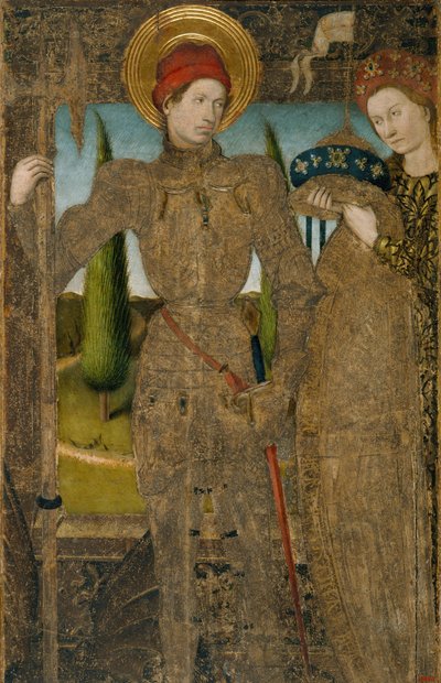 San Giorgio e la principessa da Master of Saint George and the Princess